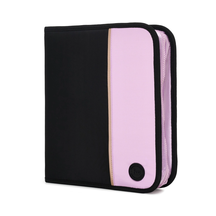 Carpeta Escolar 3 Anillos FW 2026 Cool Lila con Cierre Art.202259